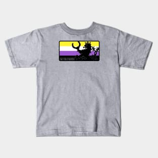 An Tir Pride - Nonbinary - Oblong Kids T-Shirt